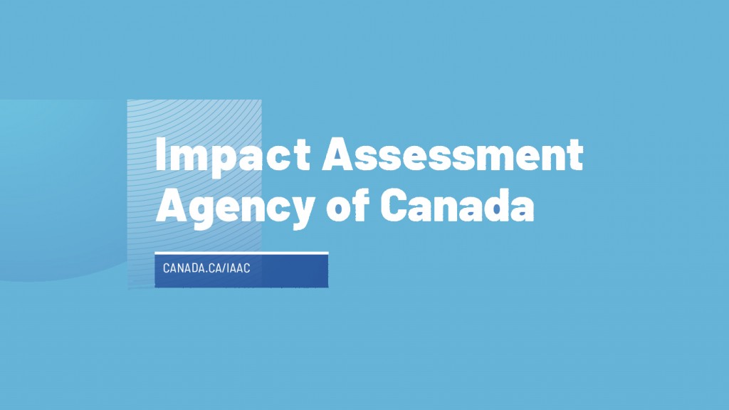 impact assessment agency of canada logo
