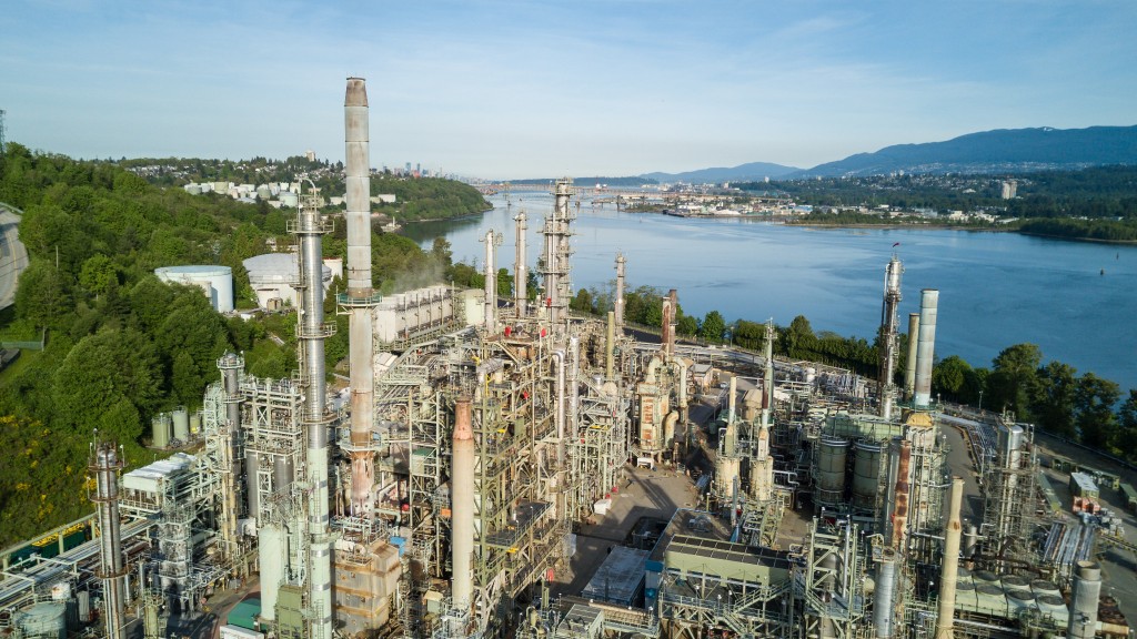 Canadian oil refinery