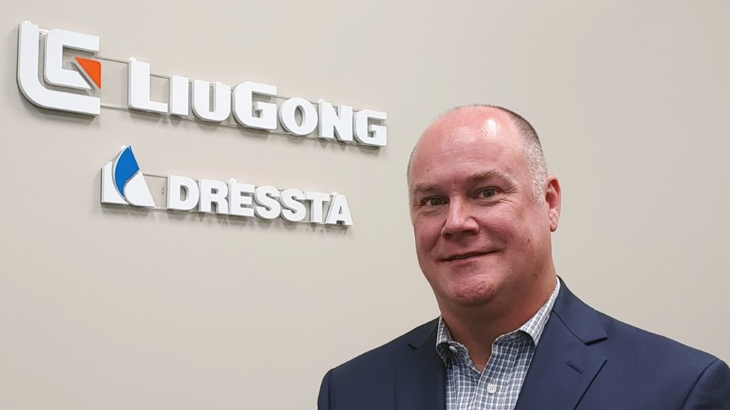 LiuGong North America's president, Andrew Ryan