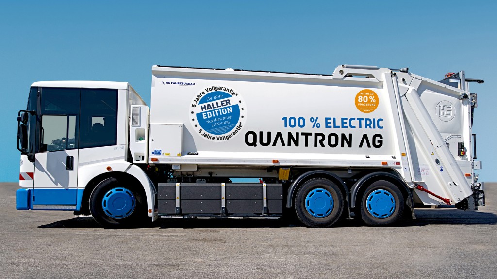 Quantron QHB electric-powered collection trucks provide benefits for waste management