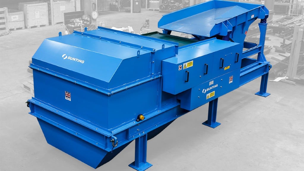 A Bunting eddy current separator