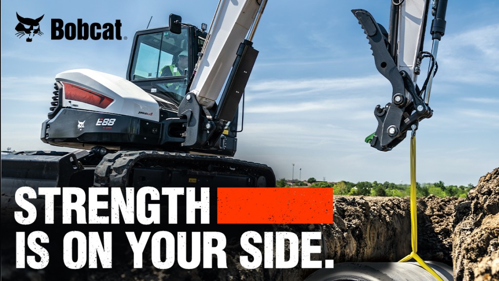 THE BOBCAT E88: STRENGTH IS ON YOUR SIDE
