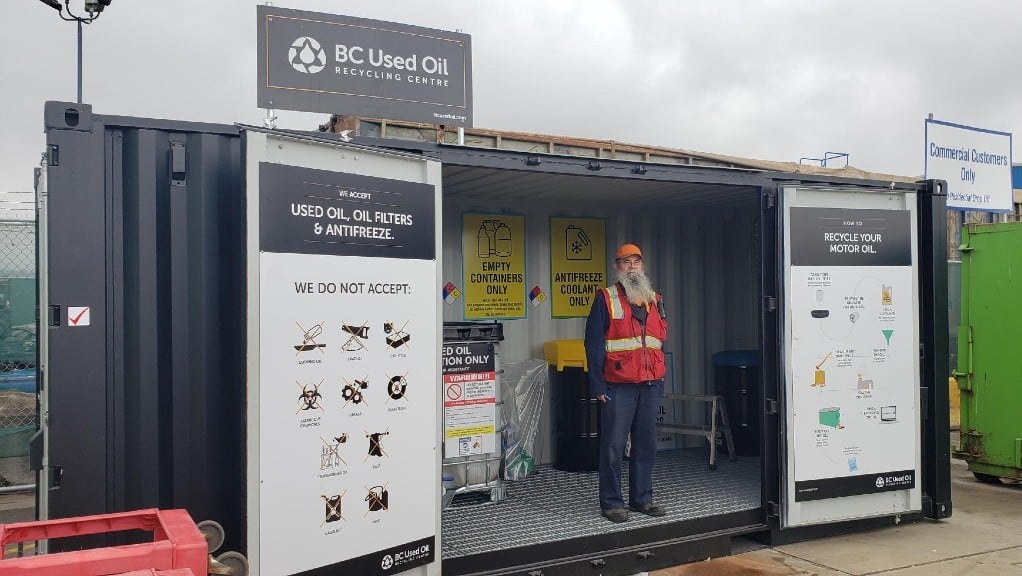 Recycling and Waste Centre adds sea-container based used oil recycling in North Vancouver