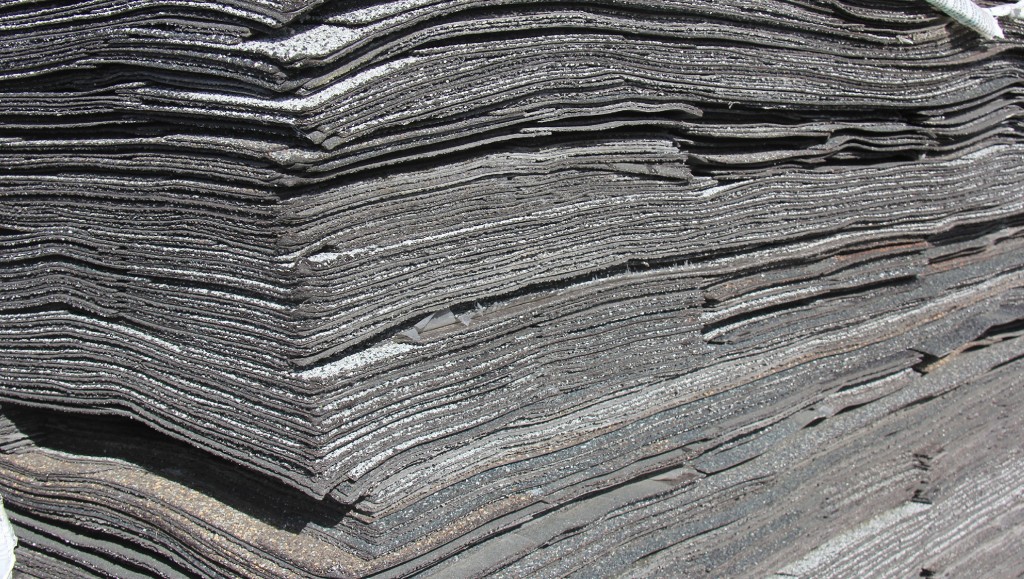 asphalt shingles for recycling