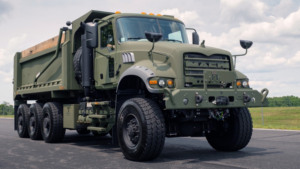 Mack Defense delivers first of new heavy dump trucks to U.S. Army