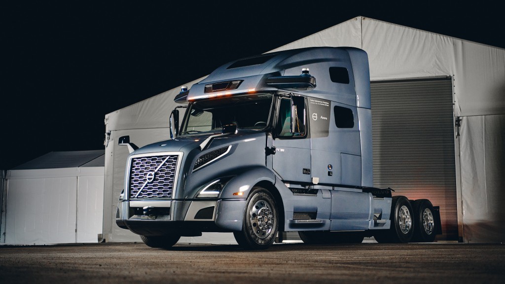 Volvo North American prototype long-haul autonomous truck revealed