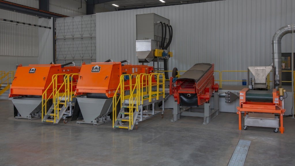 Eriez' new recycling test centre to help customers solve separation challenges