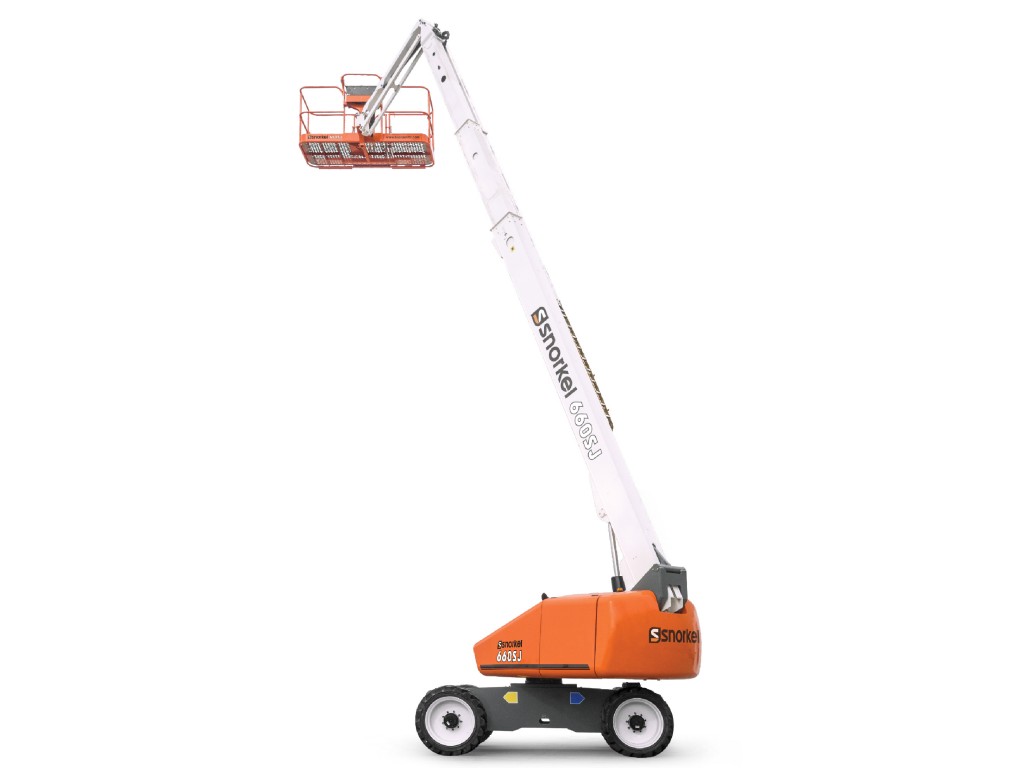 A Snorkel telescopic boom lift