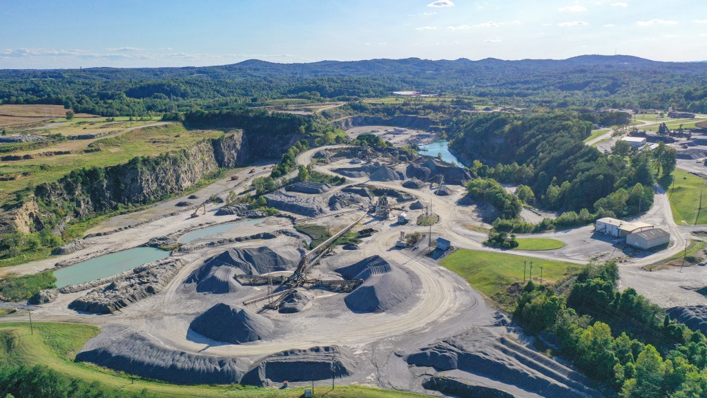 The Luck Stone Mount Airy quarry