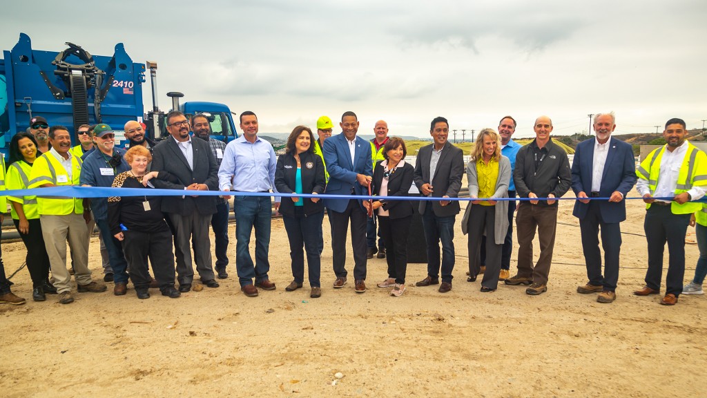 Republic Services Otay compost facility ribbon cutting ceremony