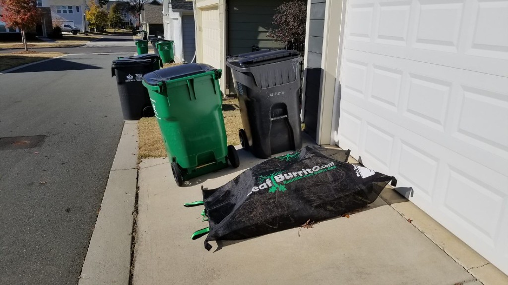 A Leaf Burrito ready for collection