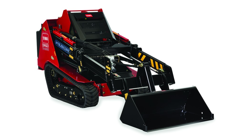 A Dingo compact utility loader