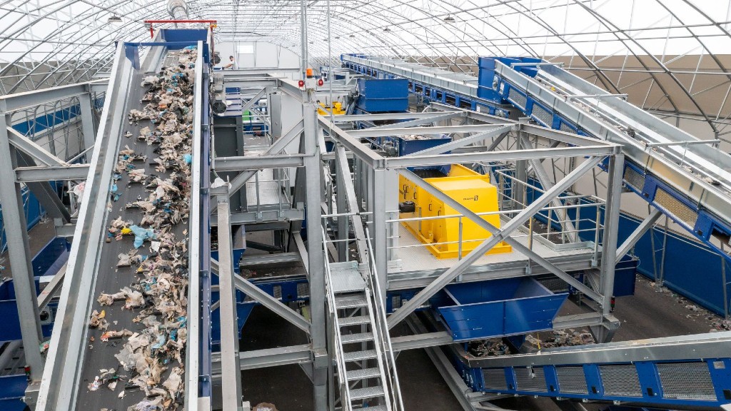 A STADLER packaging recyclability test center