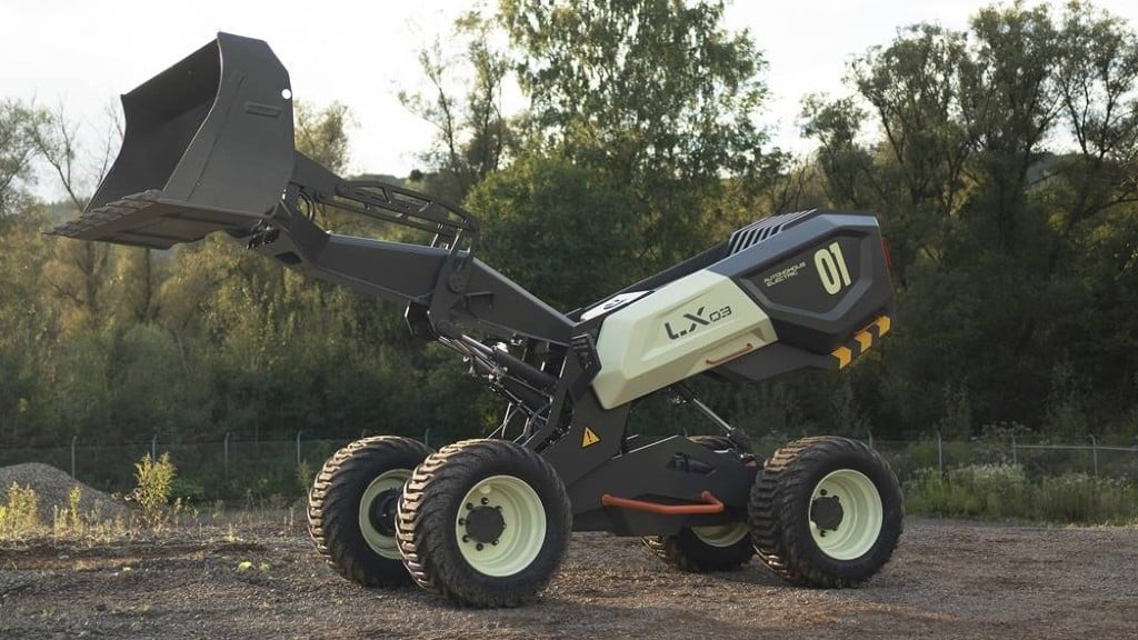 A Volvo CE concept wheel loader