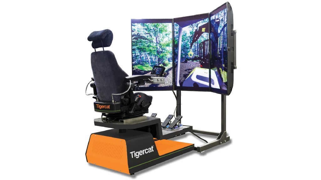 Tigercat introduces wheel harvester training simulator