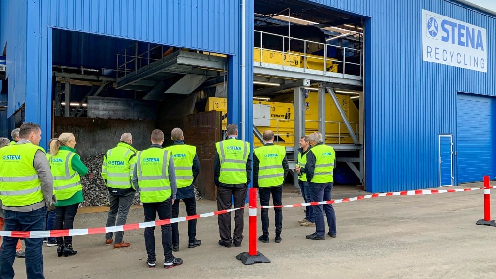 A Stena metal recycling facility