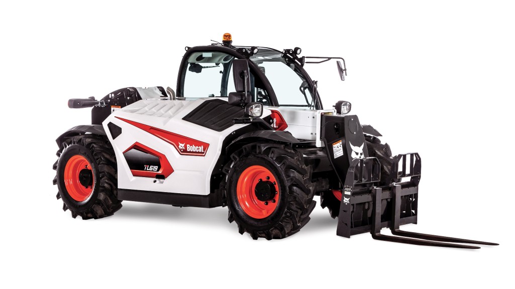 A Bobcat telehandler model photo