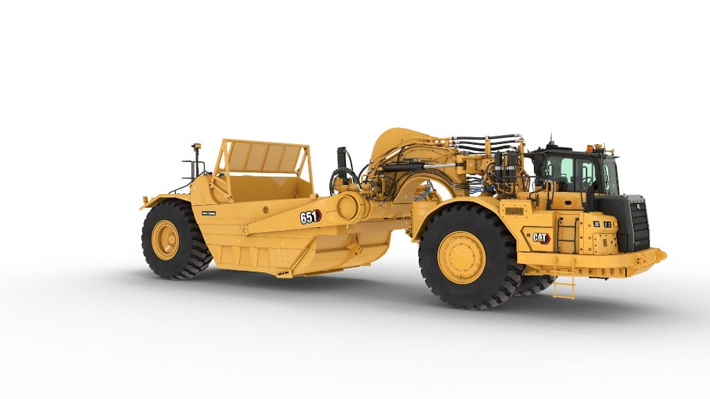 Wheel tractor scraper from Cat returns with upgrades for higher productivity