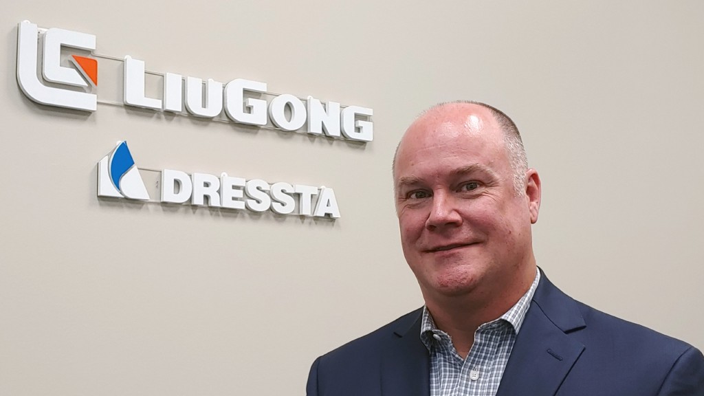 LiuGong North America president Andrew Ryan