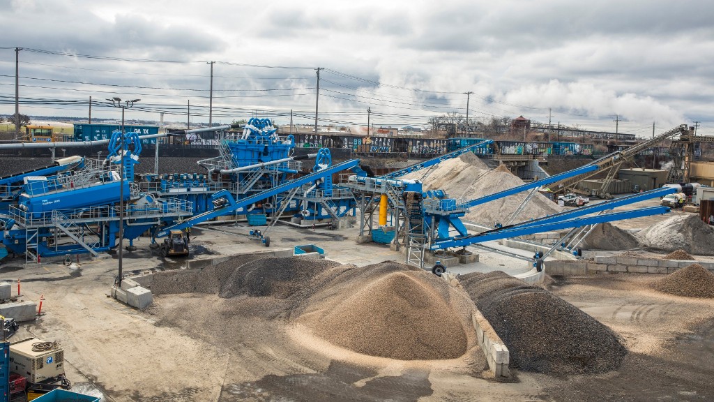 Posillico expands Farmingdale waste recycling facility with CDE wash solution