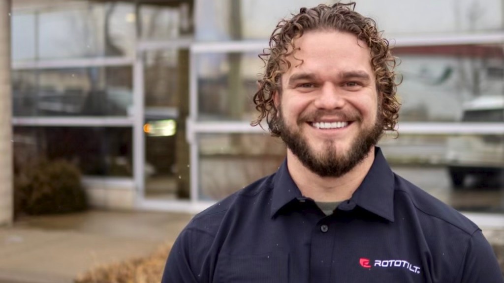 Dane Keiter, a member of Rototilt's product support team