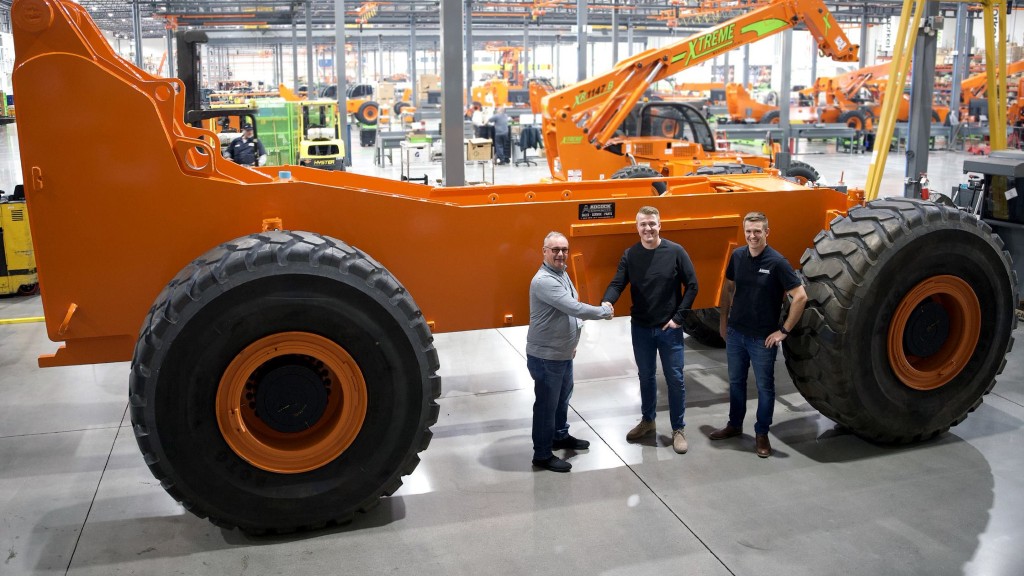 Adcock Equipment purchases largest Xtreme Manufacturing telehandler