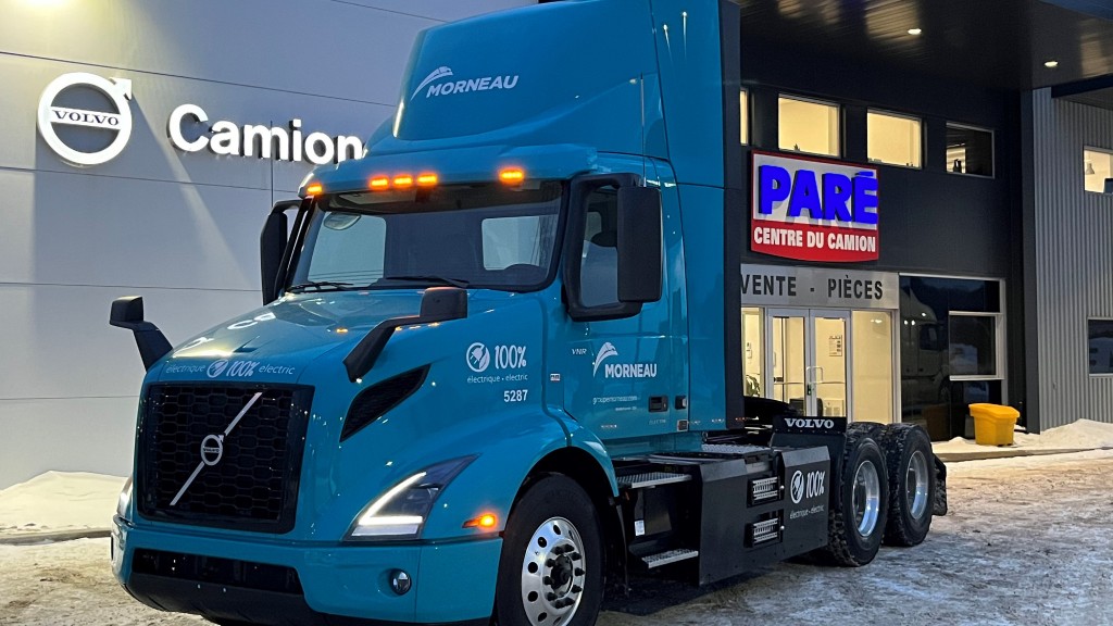 Paré Centre du Camion’s Québec City facility can service and maintain Volvo VNR Electric trucks.