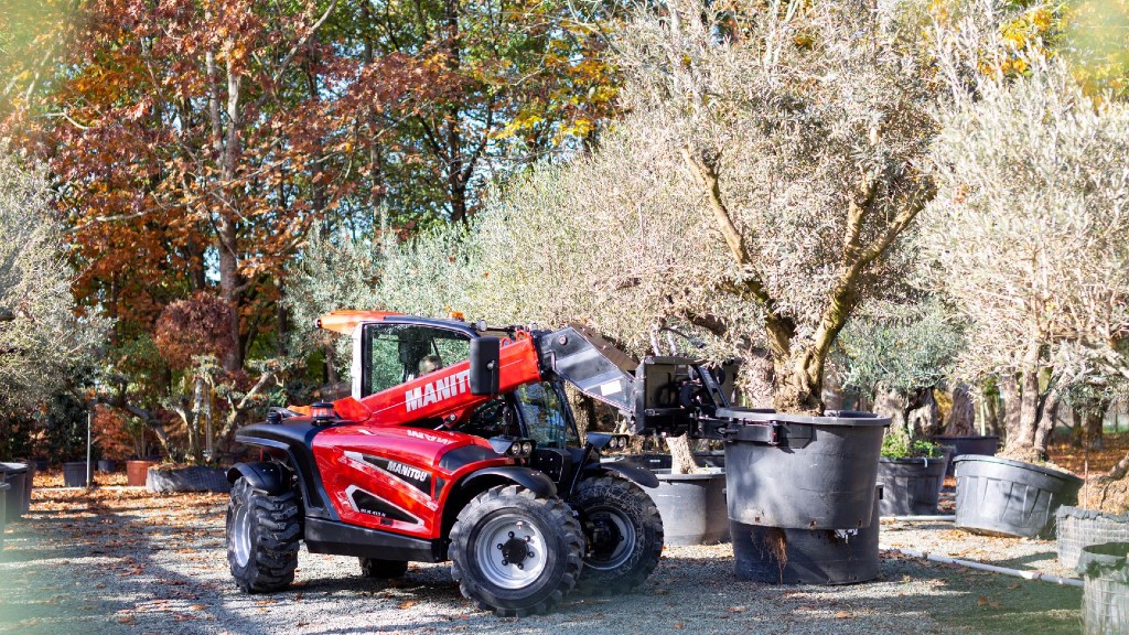 Manitou Group's new compact telehandler for construction, agriculture, and landscaping industries