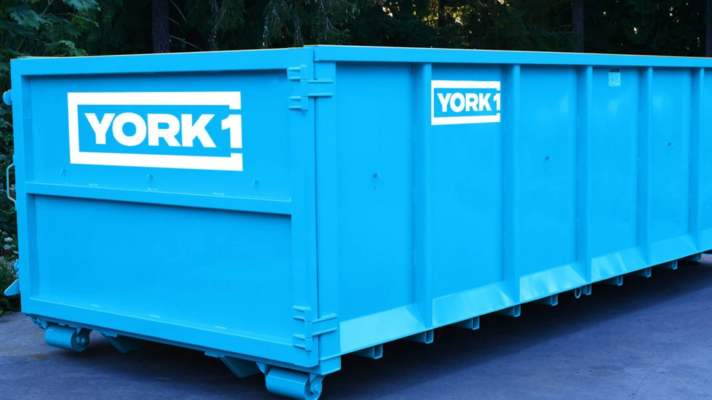 A York1 large bin rental