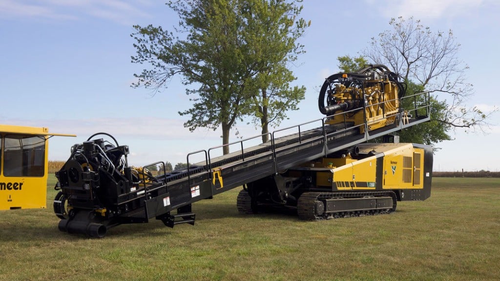 Vermeer's new horizontal directional drill reduces sound barrier need on urban job sites