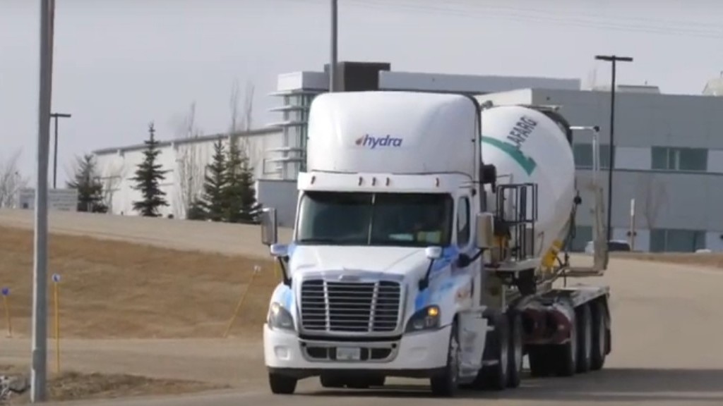 (VIDEO) Hydrogen power put to the test in Lafarge concrete mixer pilot project