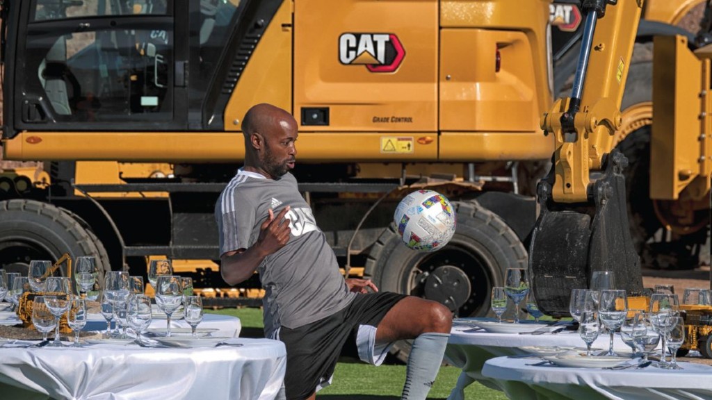 (VIDEO) Watch Caterpillar autonomous equipment score a goal in new soccer-themed Cat Trial video