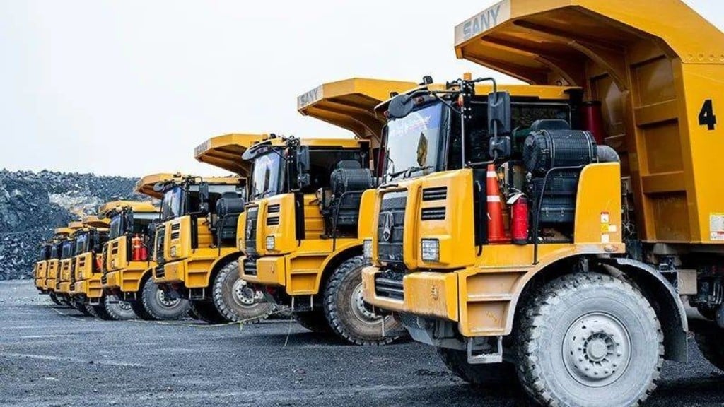 SANY mining equipment has sold strongly in international markets.