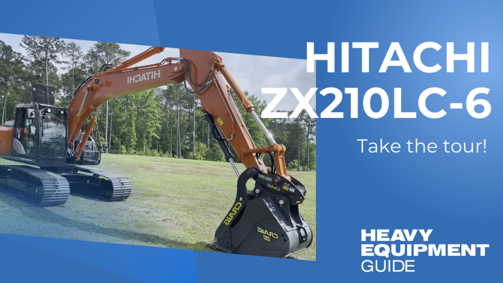 (VIDEO) Tour the new Hitachi ZX210LC-6 HP construction excavator
