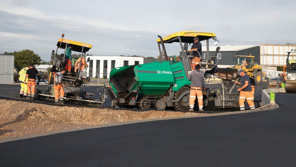 How asphalt pavers are designed for increased uptime and lower maintenance