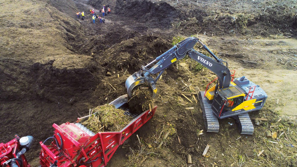 How Agromin is using Volvo equipment to drive sustainability in the compost industry