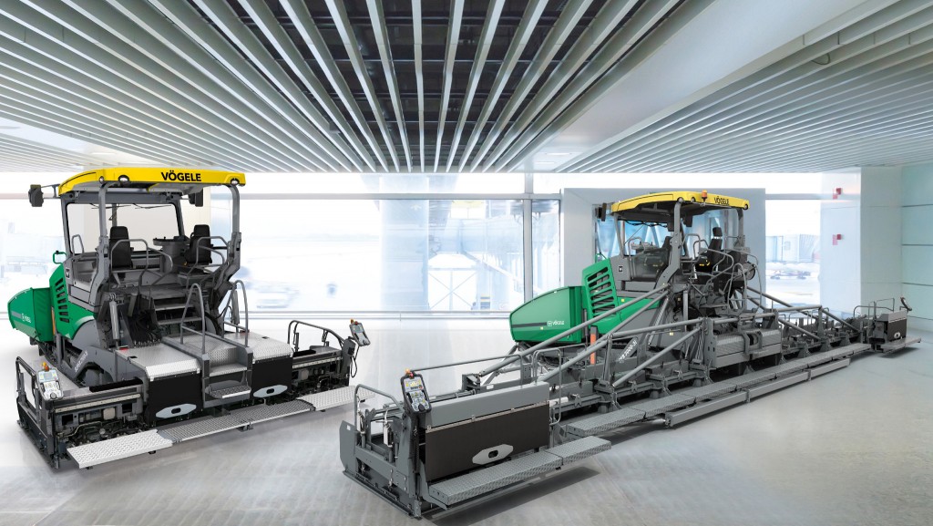 Breaking down Vogele's extending screed capabilities