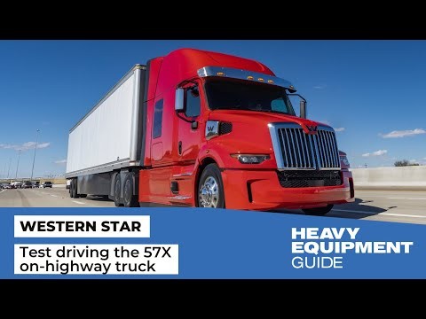 (VIDEO) Get behind the wheel with Heavy Equipment Guide in the new Western Star 57X