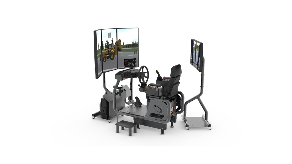 (VIDEO) Learn Caterpillar backhoe loaders with Simformotion training simulator