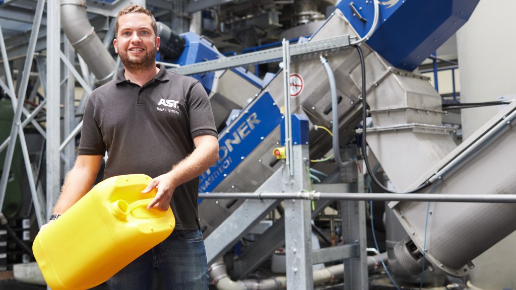 AST Group counts on Lindner plastics recycling facility to process HDPE plastics