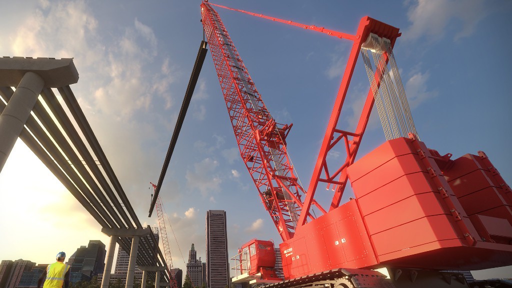 Manitowoc's nextgeneration lattice boom crawler crane