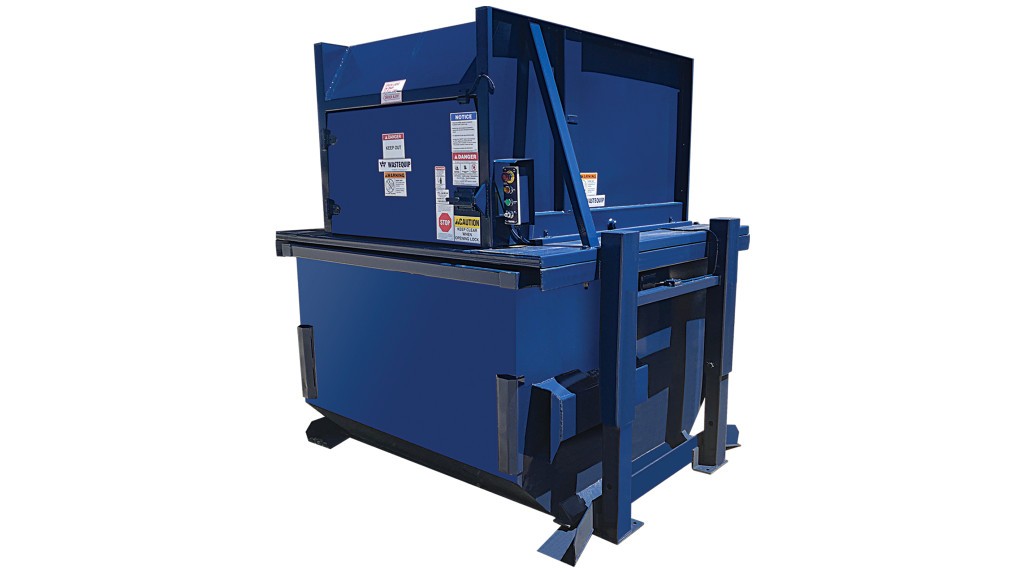 Wastequip’s new compactor series fits tight spaces due to adjustable head and legs