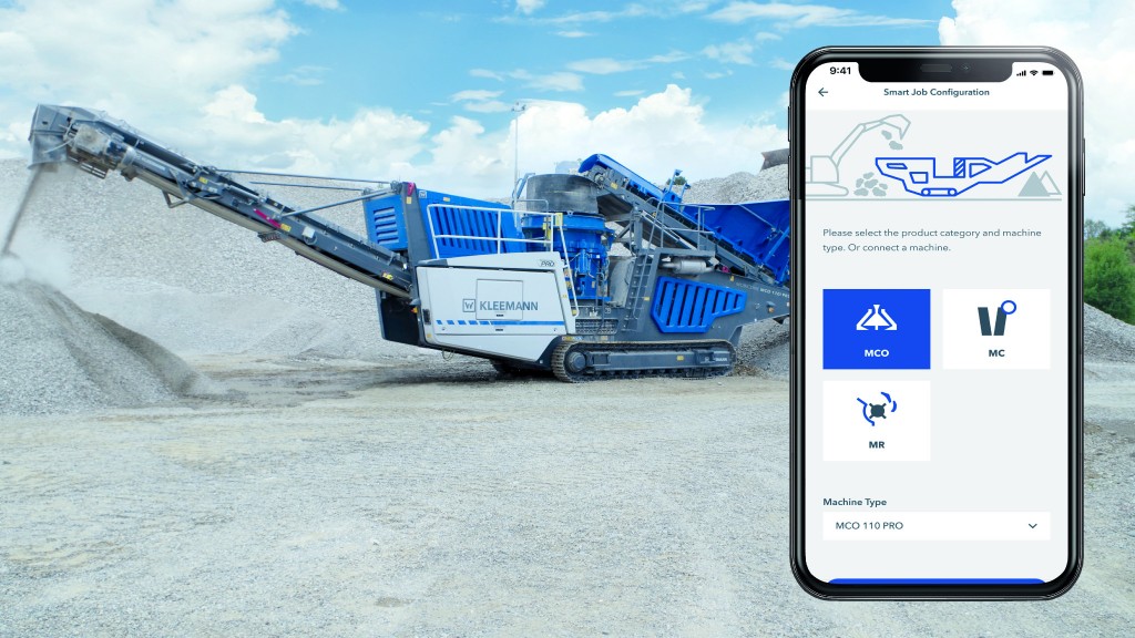 Kleemann expands digital platform connectivity app to select cone and jaw crushers