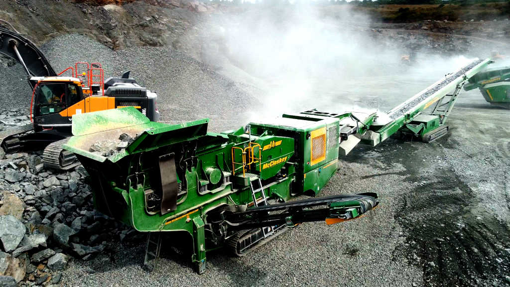 New McCloskey jaw crusher design makes it a rugged hard rock option