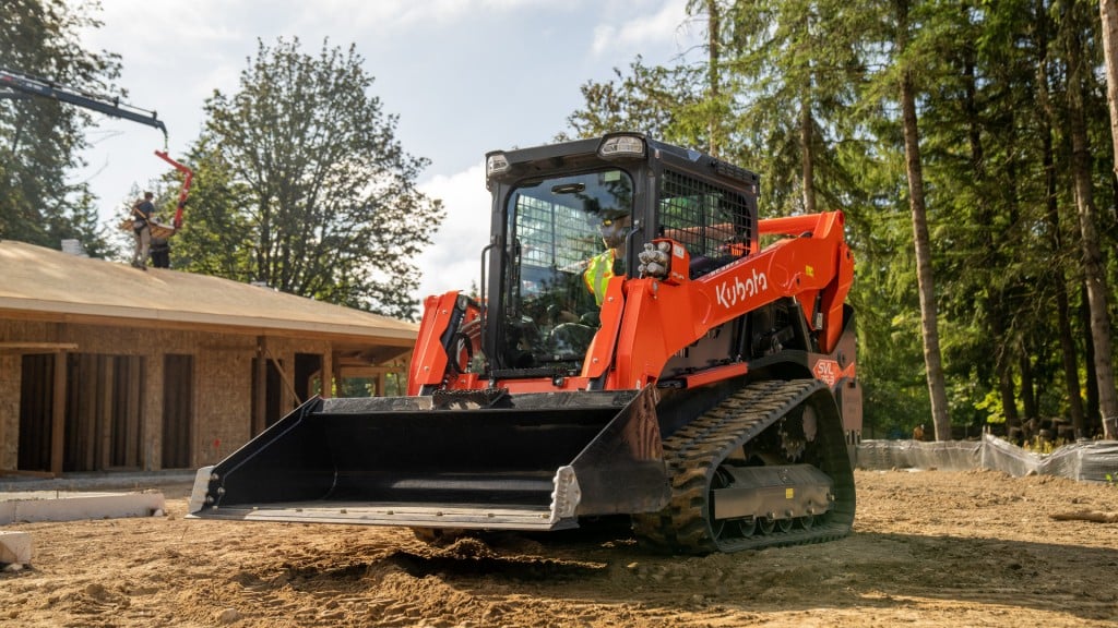 New hydraulic system and added technology updates for Kubota compact track loader