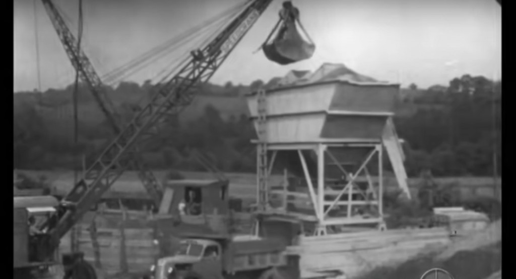 (VIDEO) Vintage film shows concrete's role in the 1930s construction of the Pennsylvania Turnpike