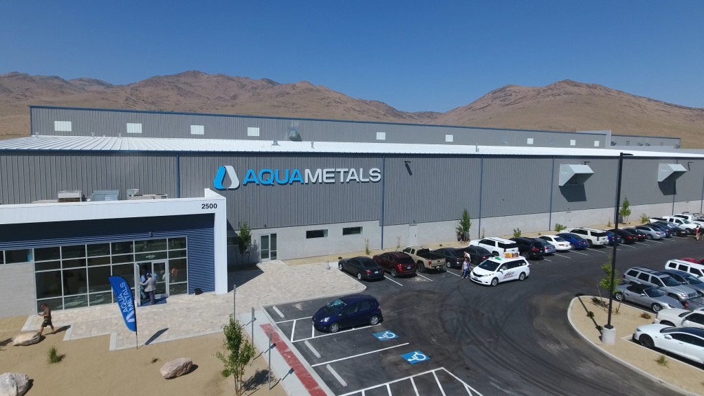 Aqua Metals begins operations at pilot lithium-ion battery recycling facility