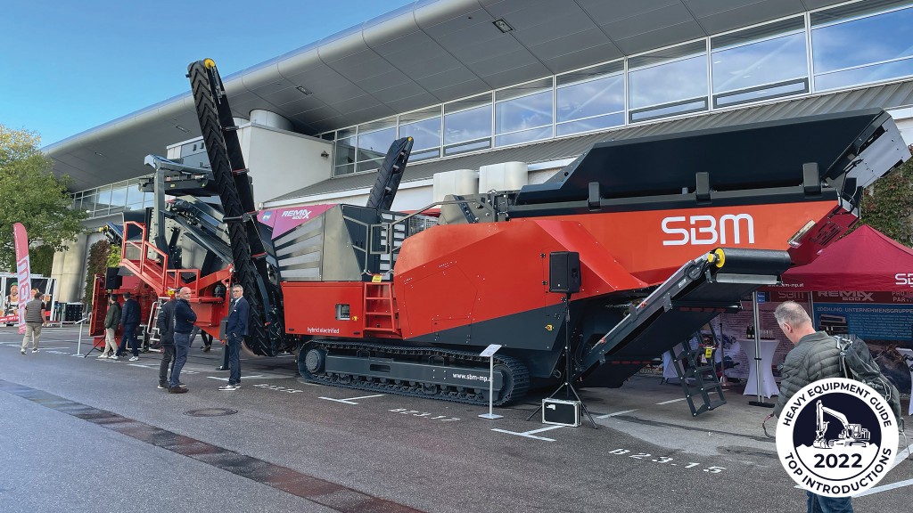 2022 Top Introductions: SBM Mineral Processing’s REMAX 600 mobile crushing plant