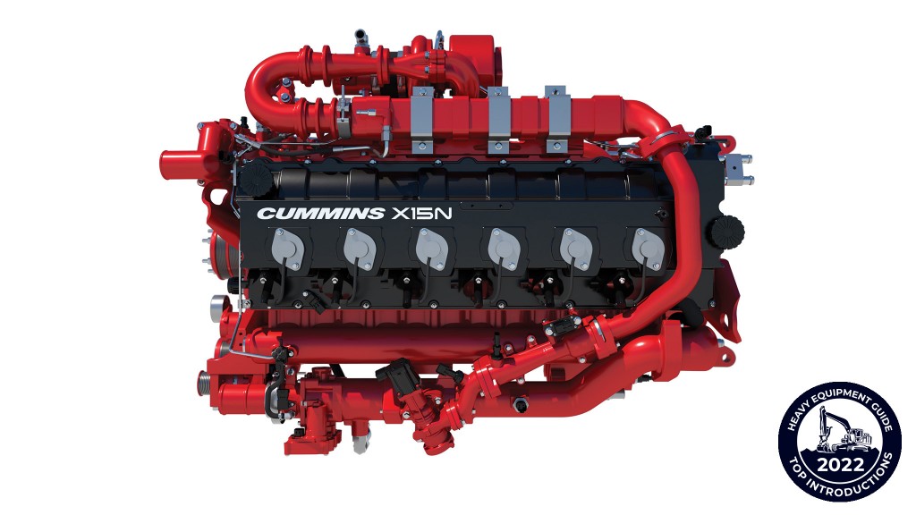 A Cummins X15N engine