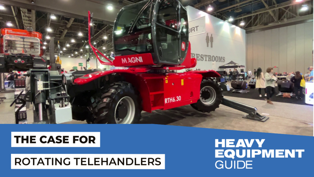 (VIDEO) Magni rotating telehandlers gain ground in the North American market